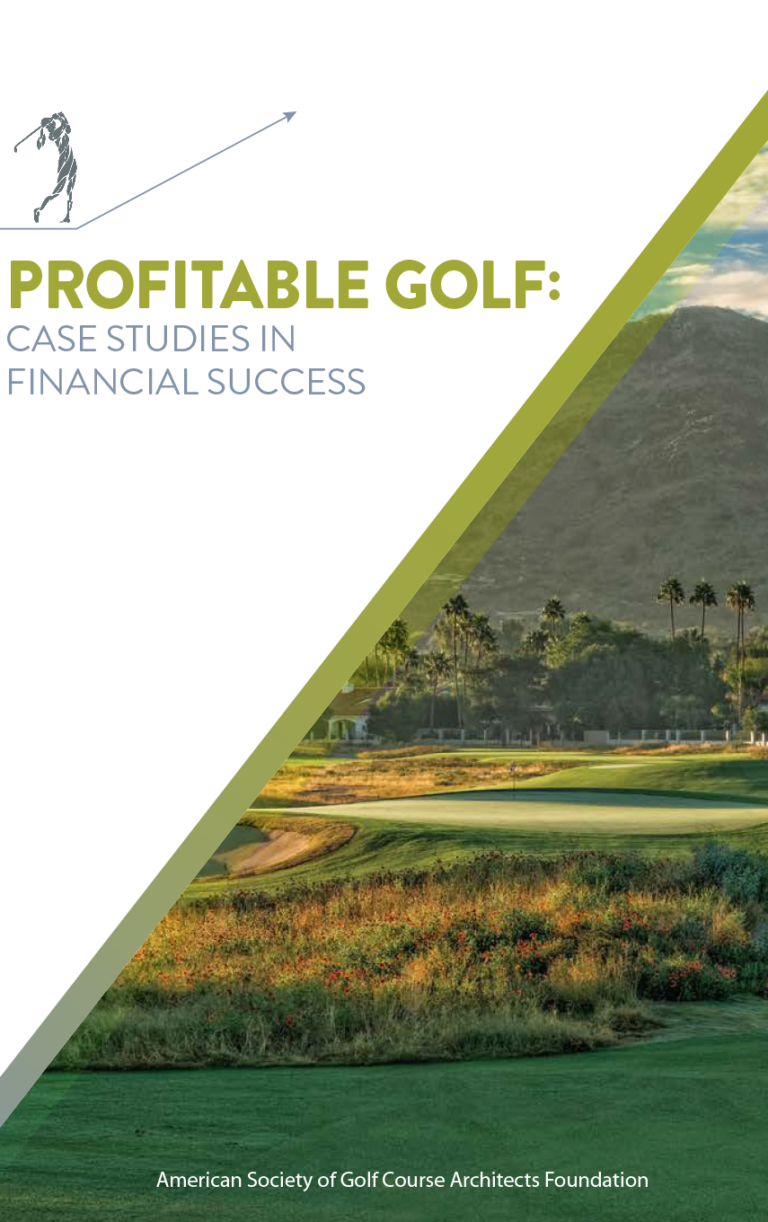 cover to the book Profitable Golf